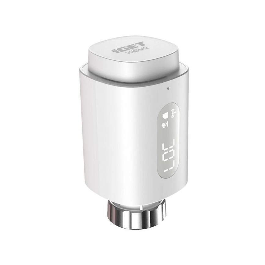 Smart-Thermostatkopf mit LED-Anzeige 2xAA/3V Zigbee