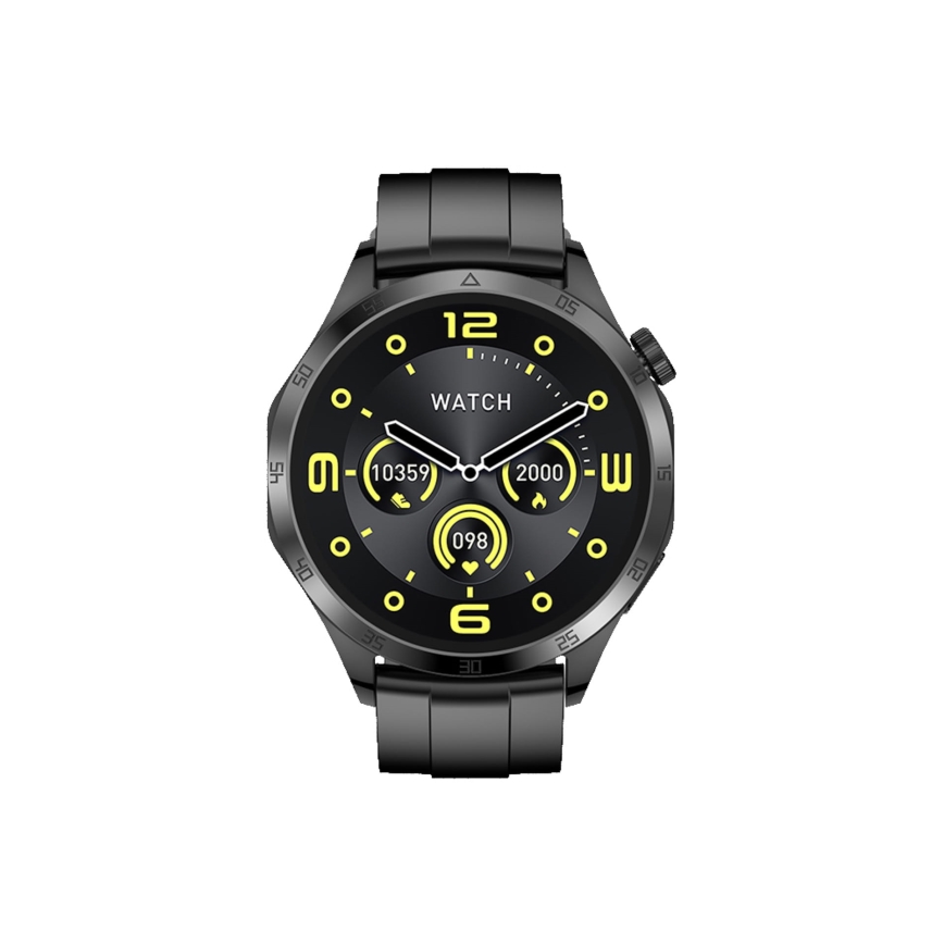 Smartwatch 270 mAh NFC IP57 schwarz