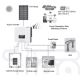 SOFAR Solar-Hybrid-Konverter 10kW + Batteriemodul AMASTORE 10,24kWh mit Sockel mit Batteriesteuereinheit