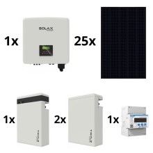 Sol.-Kit: SOLAX Power - 10kWp JINKO + 10kW SOLAX Konverter 3f + 17,4 kWh Batterie