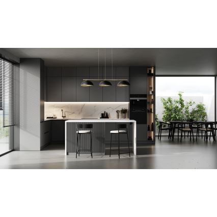 Deckenleuchte an Kabel SOLAR 3xE27/60W/230V goldfarben