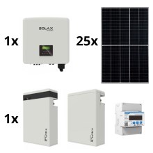 Solar-Kit: SOLAX Power - 10kWp RISEN + SOLAX Wechselrichter 3f + 11,6 kWh Batterie