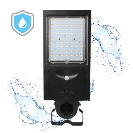 Dimmbare LED-Solar-Straßenleuchte mit Sensor STREET LED/30W/9,6V 3000/4000K 6000 mAh IP65 + Fernbedienung