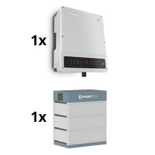 Solarkit GOODWE-10kW GOODWE Hybridwechselrichter 3f+10,65kWh Batterie PYLONTECH