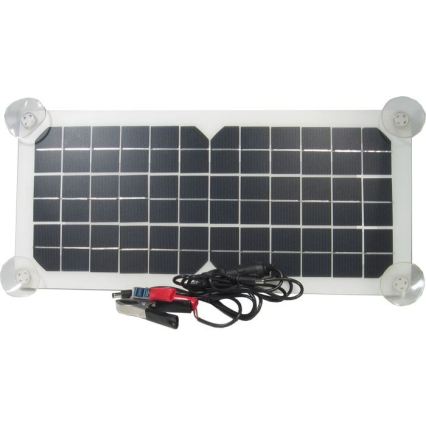 Solarpumpe mit Photovoltaik-Panel, USB-Anschluss, 900 l/h, 20 W