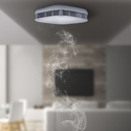 Rauchmelder mit Wecker 85dB 1xCR123A Wi-Fi