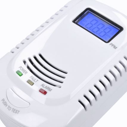 Detektor für Kohlenmonoxid und entzündbare Gase 230V