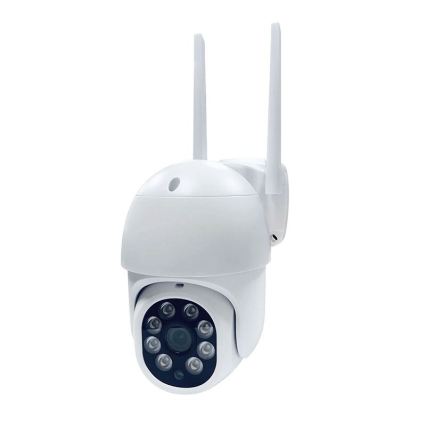 Außenkamera mit Sensor, Schutzart IP65, Wi‑Fi‑Unterstützung und Tuya‑Kompatibilität