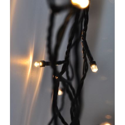 LED Weihnachtskette für Außen 500xLED/230V 50m IP44 warmweiß