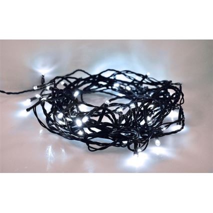 LED Weihnachtskette 200xLED/8 Funktionen 15m IP44 kaltweiß