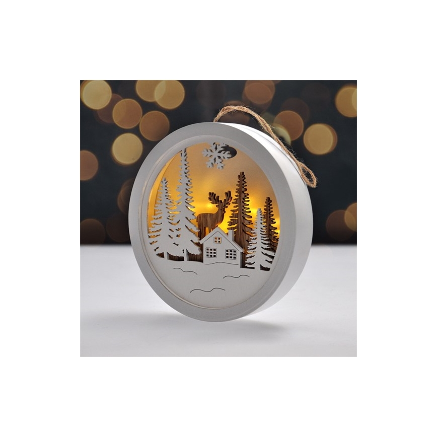 LED Weihnachtskette 1xLED/2xAAA