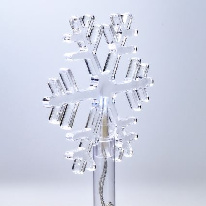 SET 5x LED-Outdoor-Weihnachtsleuchte LED/3xAA/kaltweiß IP44