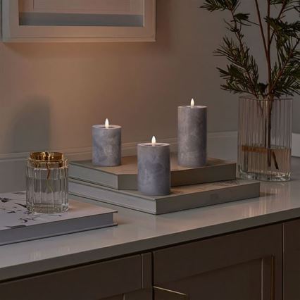 3er-Set LED-Kerzen LED/2xAA, warmweiß