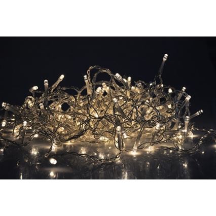 LED-Lichtervorhang für den Außenbereich, 120 LEDs, 230 V, 3 m, IP44