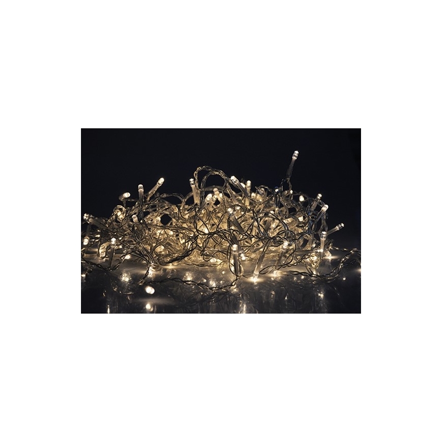 LED-Weihnachtslichtervorhang für Außenbereiche 120xLED/230V 3 m IP44
