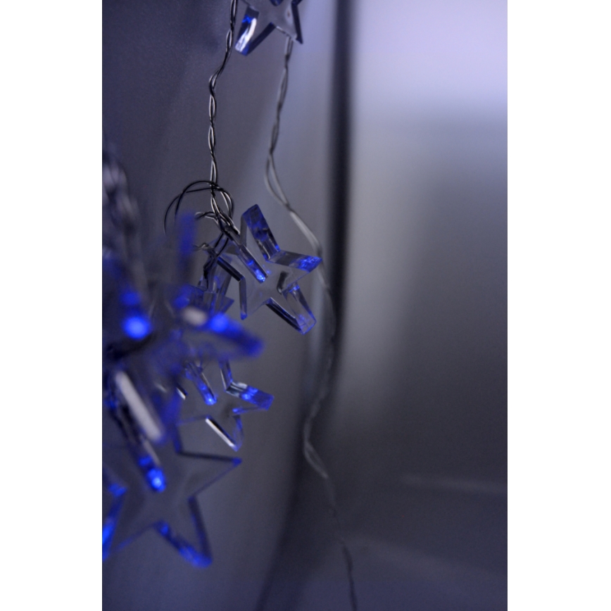 LED-Weihnachtslichterkette 10xLED/2xAA 2,5m blau