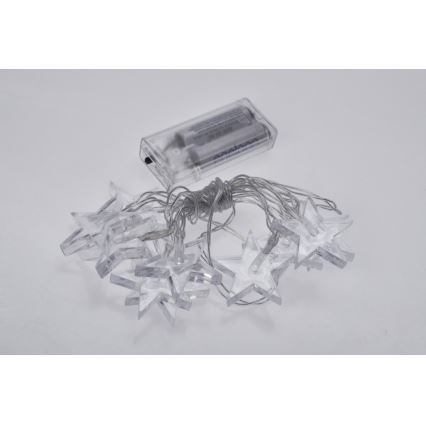 LED-Weihnachtslichterkette 10xLED/2xAA 2,5m blau