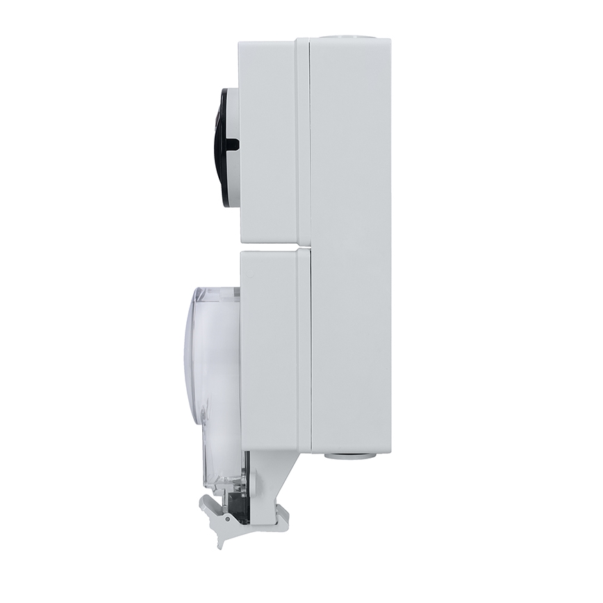 Feuchtraumsteckdose mit Schalter 230V/16A IP66