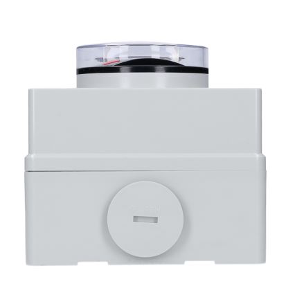 Feuchtraumsteckdose mit Schalter 230V/16A IP66