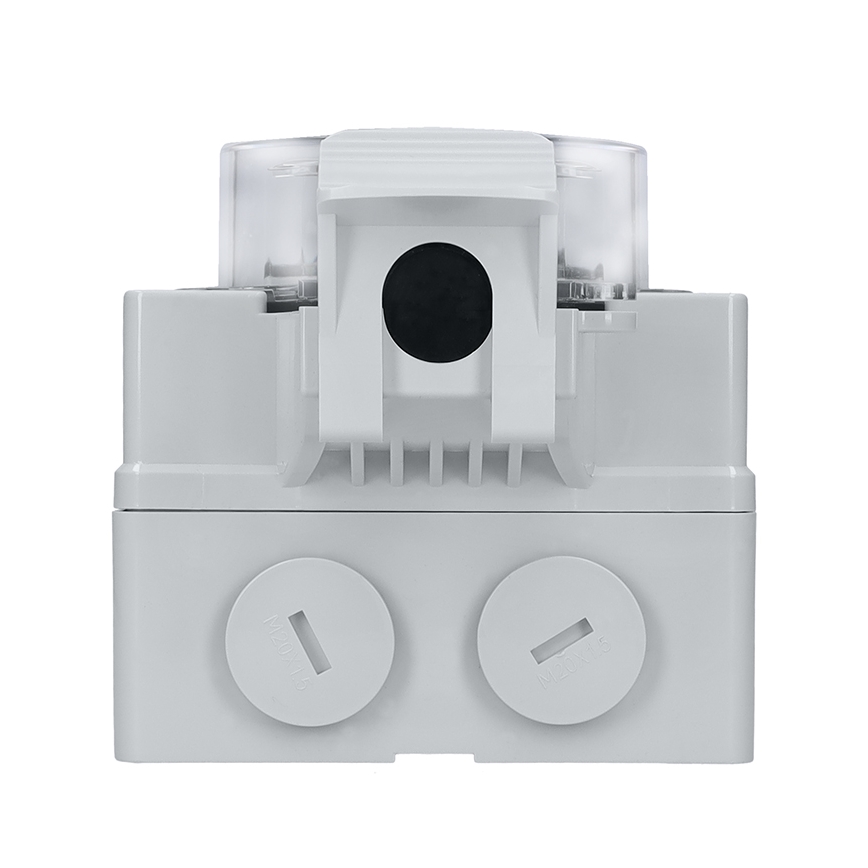 Feuchtraumsteckdose mit Schalter 230V/16A IP66