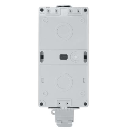 Feuchtraumsteckdose mit Schalter 230V/16A IP66