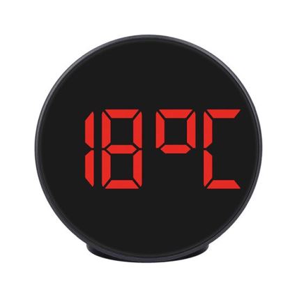 Digitale Uhr mit Wecker, 5 V / 3×AAA