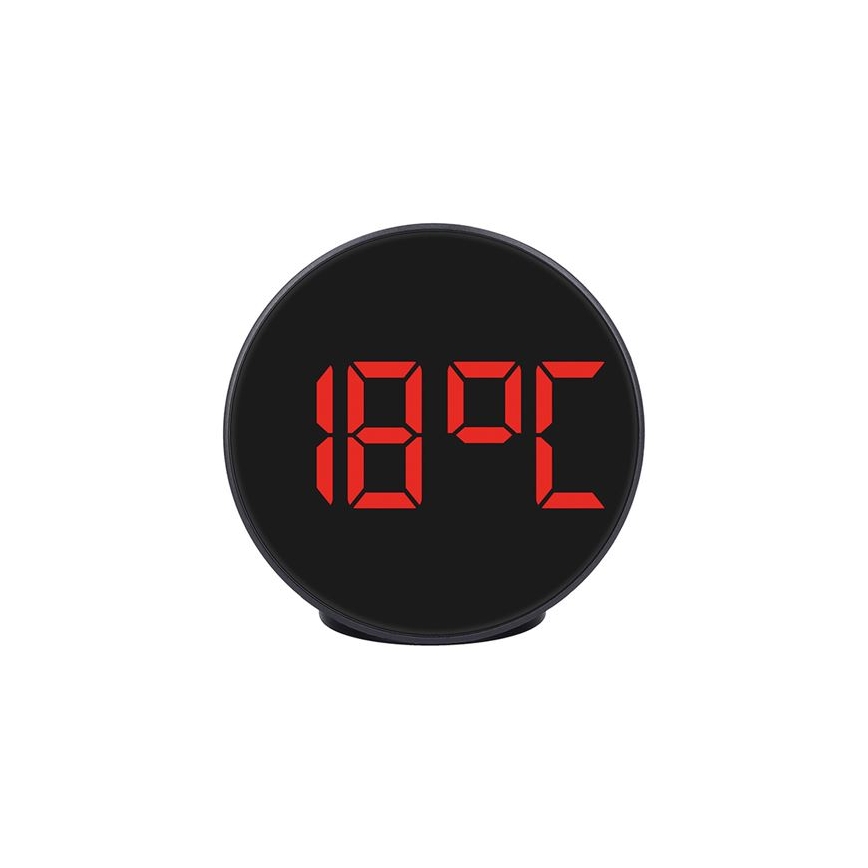 Digitale Uhr mit Wecker, 5 V / 3×AAA