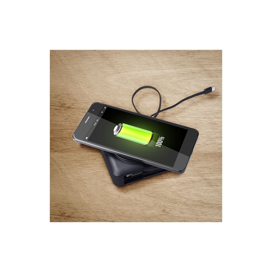 Powerbank mit kabellosem Laden 10000 mAh/5V