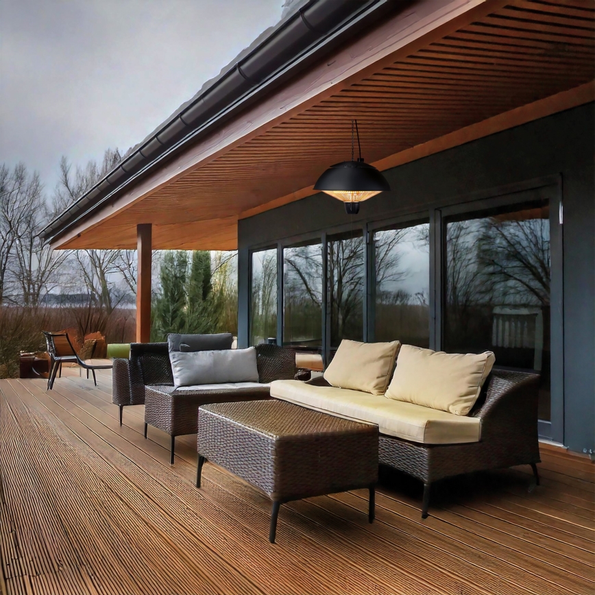 Hängender Infrarot-Heizstrahler 1500/2000W/230V IP24