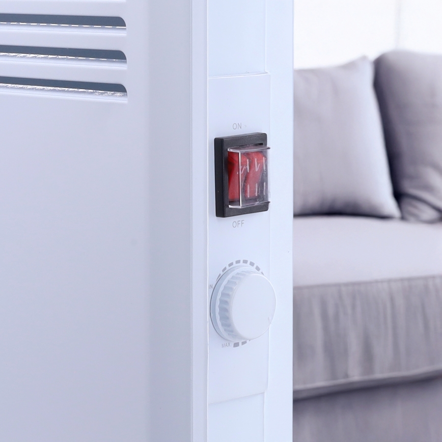 Heißluftkonvektor mit Thermostat 2000W/230V IPX4