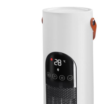 Turmventilator mit Heizelement 2000W/230V + Fernbedienung