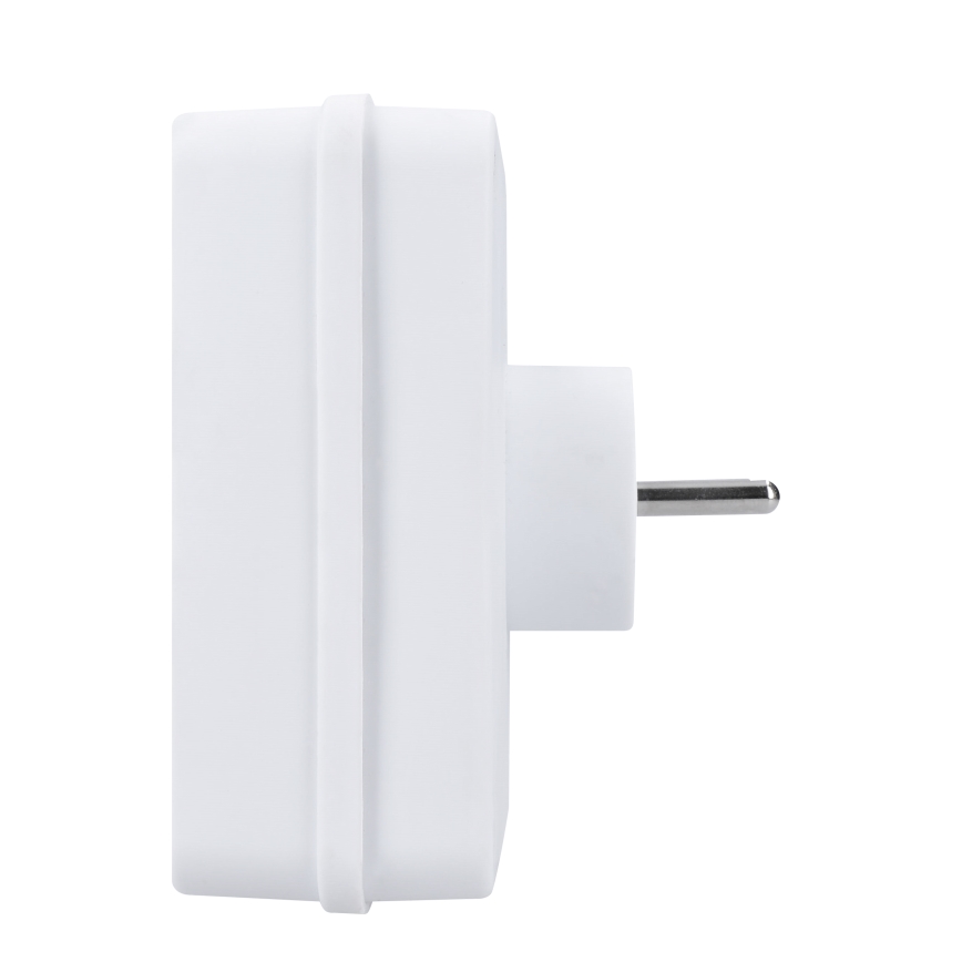 Steckdosenleiste 4-fach 10A weiß