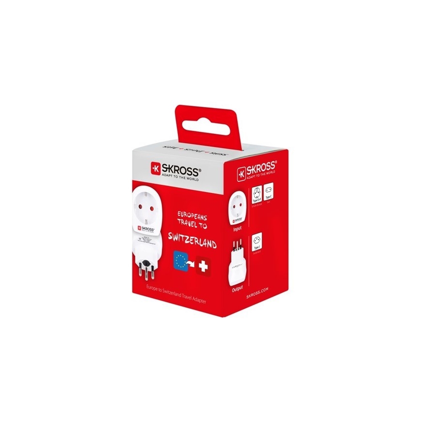 Reiseadapter für die Schweiz 230V