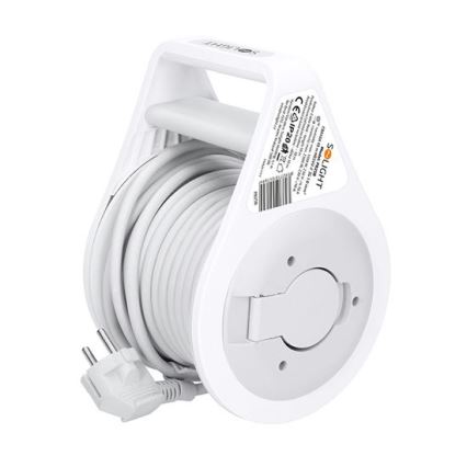 Verlängerungskabel auf Kabeltrommel, 3-fach, 10 m