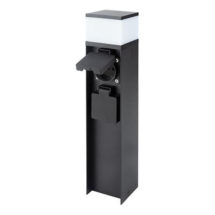 Außenleuchte mit 2 Fassungen 1xG9/11W/230V IP44 schwarz