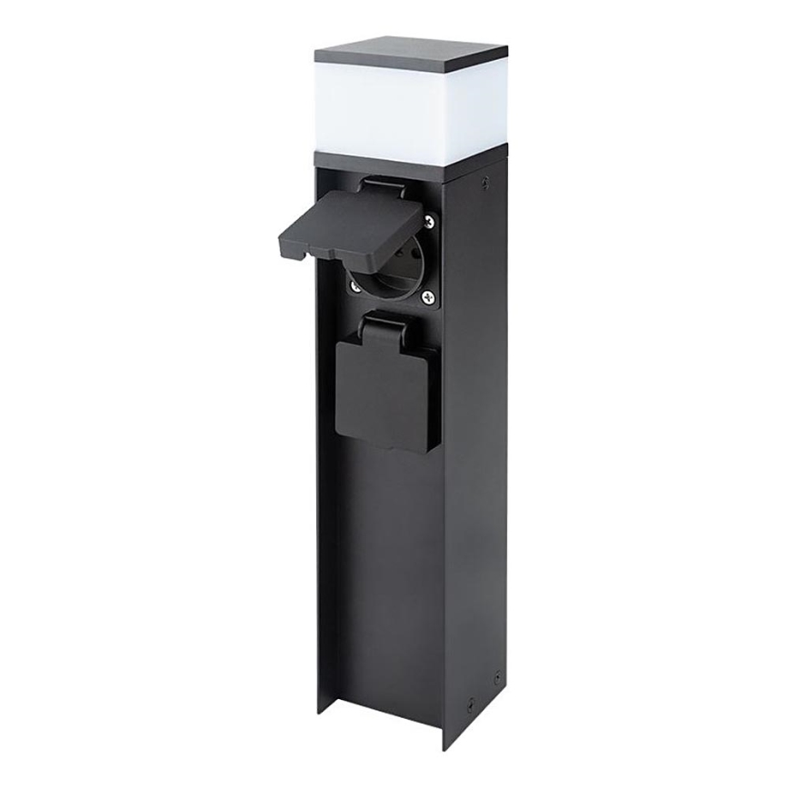 Außenleuchte mit 2 Fassungen 1xG9/11W/230V IP44 schwarz