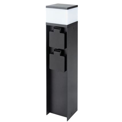Außenleuchte mit 2 Fassungen 1xG9/11W/230V IP44 schwarz