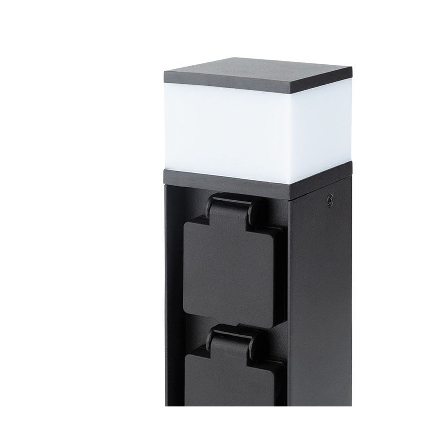 Außenleuchte mit 2 Fassungen 1xG9/11W/230V IP44 schwarz