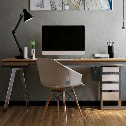 Verlängerungskabel mit Schalter und Überspannungsschutz, 8-fach, Typ E + 1x USB-A + 1x USB-C, 2 m, schwarz