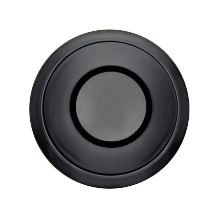 Steckdosensäule für Tischplatte mit kabelloser Qi-Aufladung 3x230V + 1xUSB-A + 1xUSB-C schwarz/silbern
