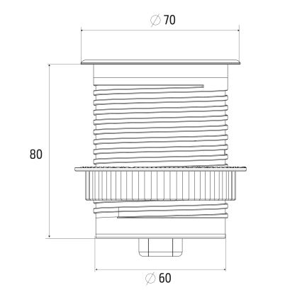Steckdosenleiste für Tischplatte 1x230V + USB-C Power Delivery silbern/schwarz