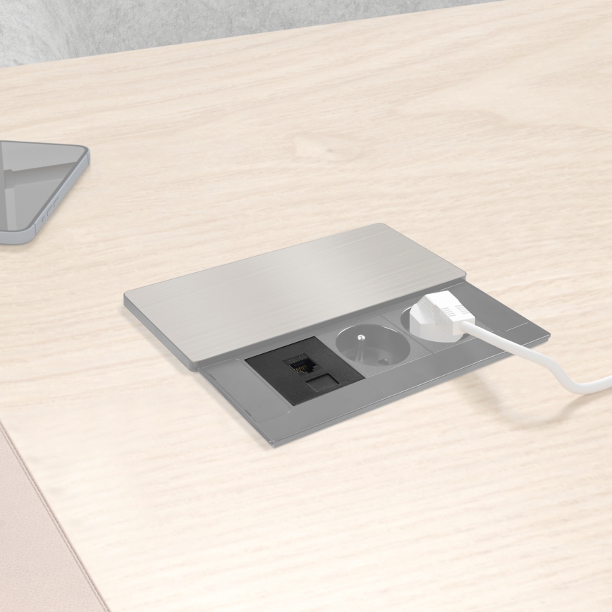 Zusatzmodul für Unterputz-Steckdosen