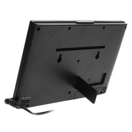 Wetterstation mit Farbdisplay, 5 V / 2×AAA, schwarz