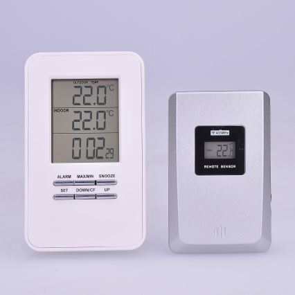 Digital-Thermometer mit Sensor 2xAAA