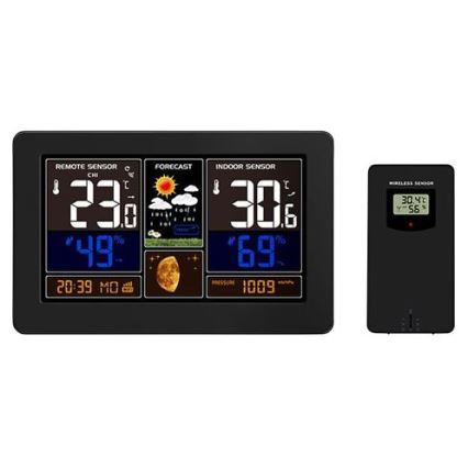 Wetterstation mit Farb-LCD-Anzeige 2xAA/5V + 2xAA Wi-Fi Tuya