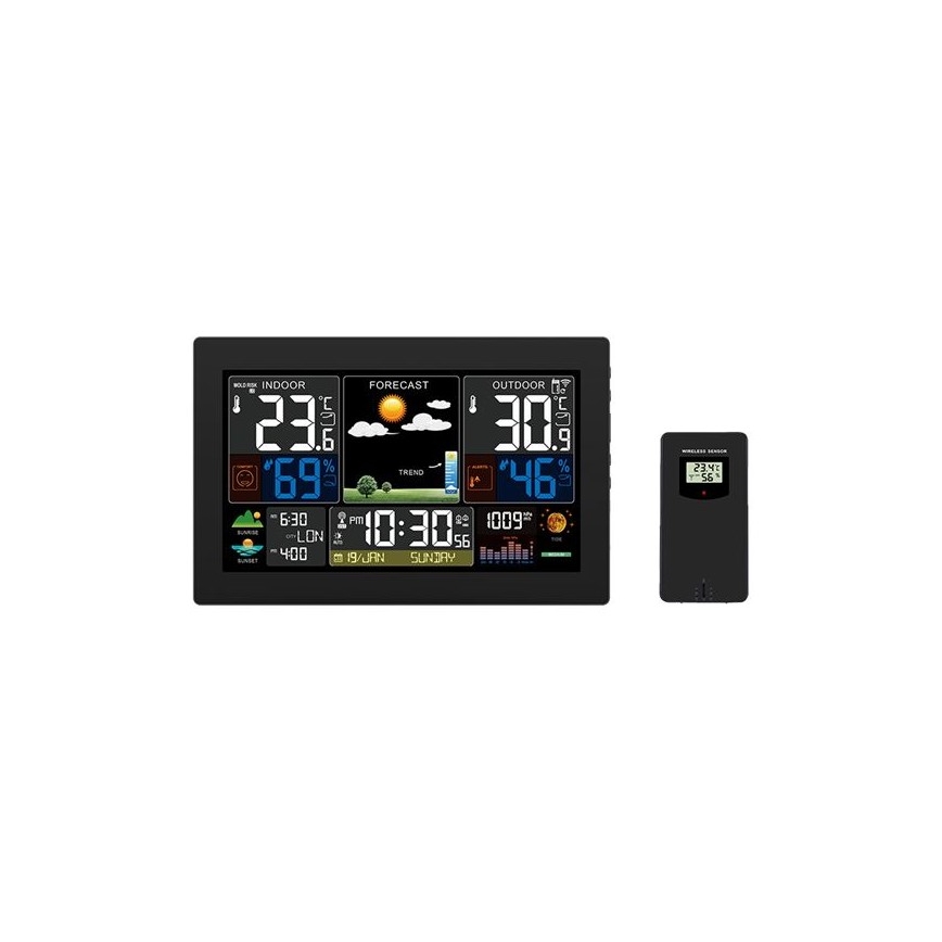 Wetterstation mit Farb-LCD-Display 2xAA/5V