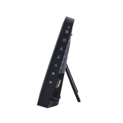 Professionelle Wetterstation mit farbigem LCD-Display 5V/2xAA + 3xAA + 2xAA Wi-Fi Tuya