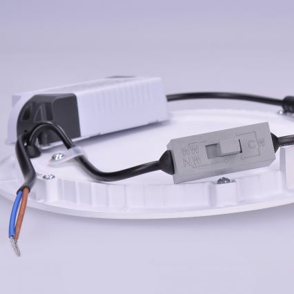 LED-Einbauleuchte LED/18W/230V 3000/4000/6000K 22,5x22,5 cm weiß