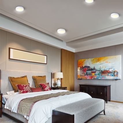 LED-Deckenleuchte LED/24W/230V 3000/4000/6000K Ø 30 cm weiß