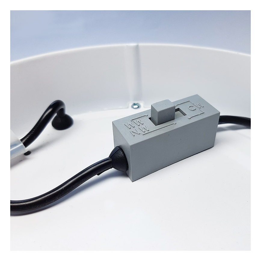 LED-Deckenleuchte LED/24W/230V 3000/4000/6000K Ø 30 cm weiß